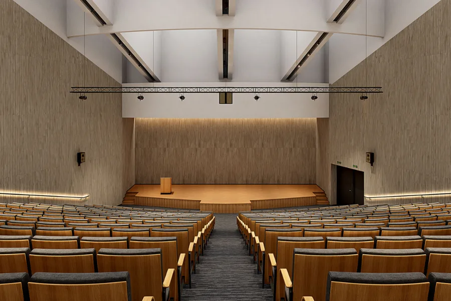 WoodGrain Slats Axiom Acoustics Wall Solutions