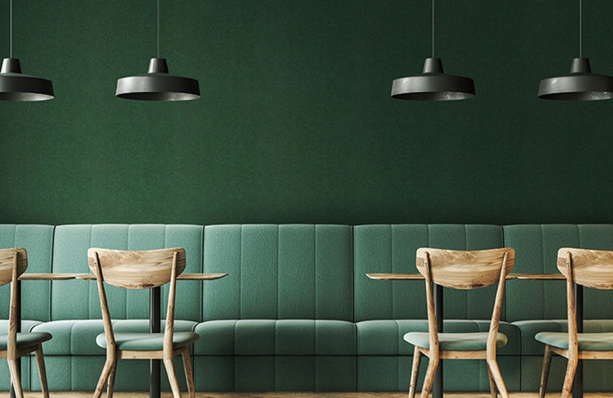 Acoufelt Wall Panel Solid Kale 12mm - Filasorb Pixel Panels - Axiom Acoustics