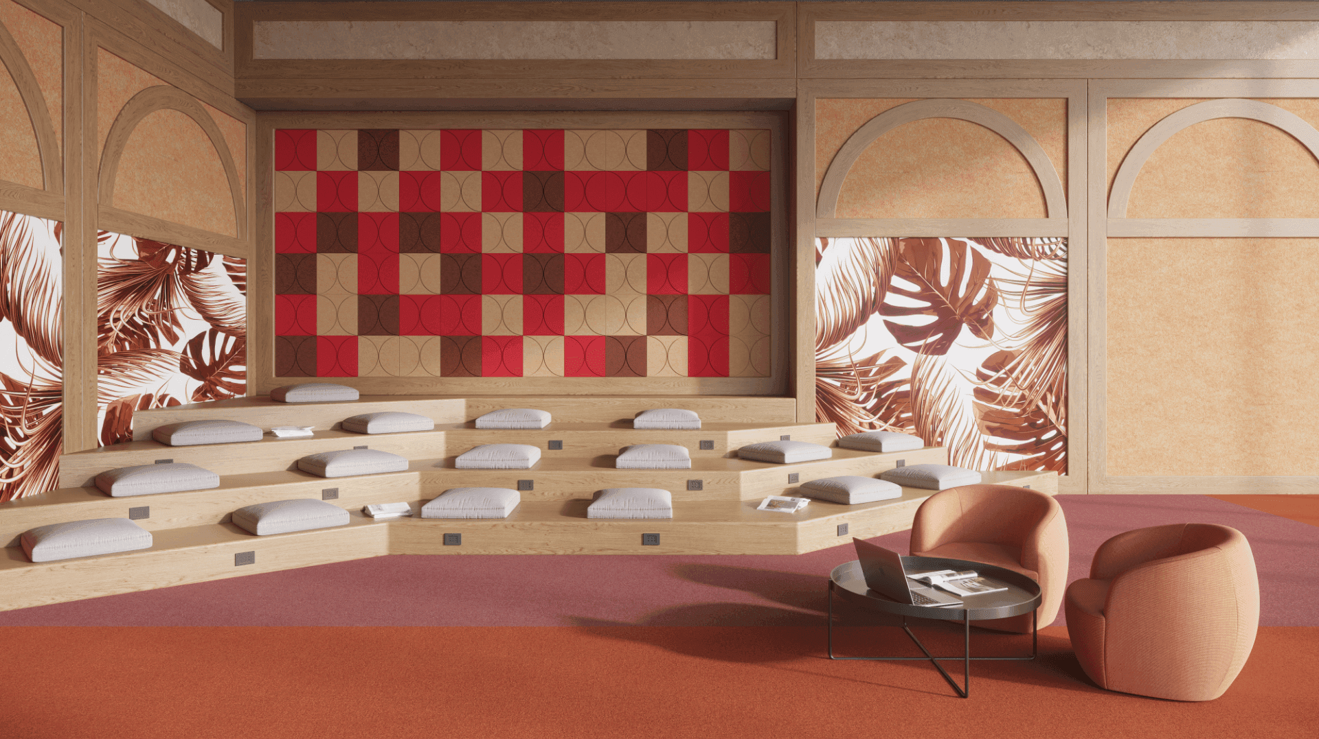 1_Full-Colour_Almond_Carousel-Image-qe4f3es6pnmqu92okt82222ony6jxrl36ibunj6gqo Elemental QuietBack Collection Axiom Acoustics Floor Solutions
